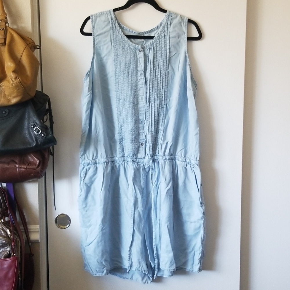 Old Navy Chambray Romper